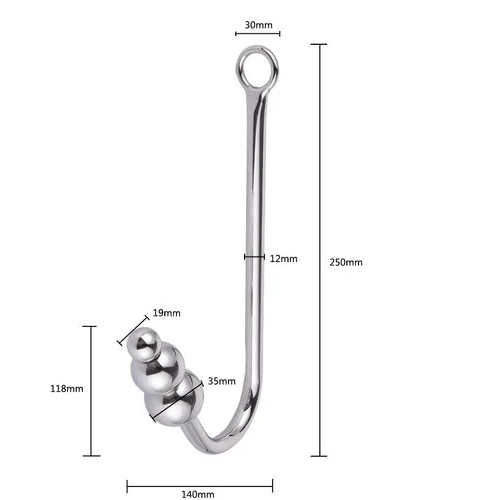 and Hook Elegant Collar Anal Beaded Cuffs with 5334 0630